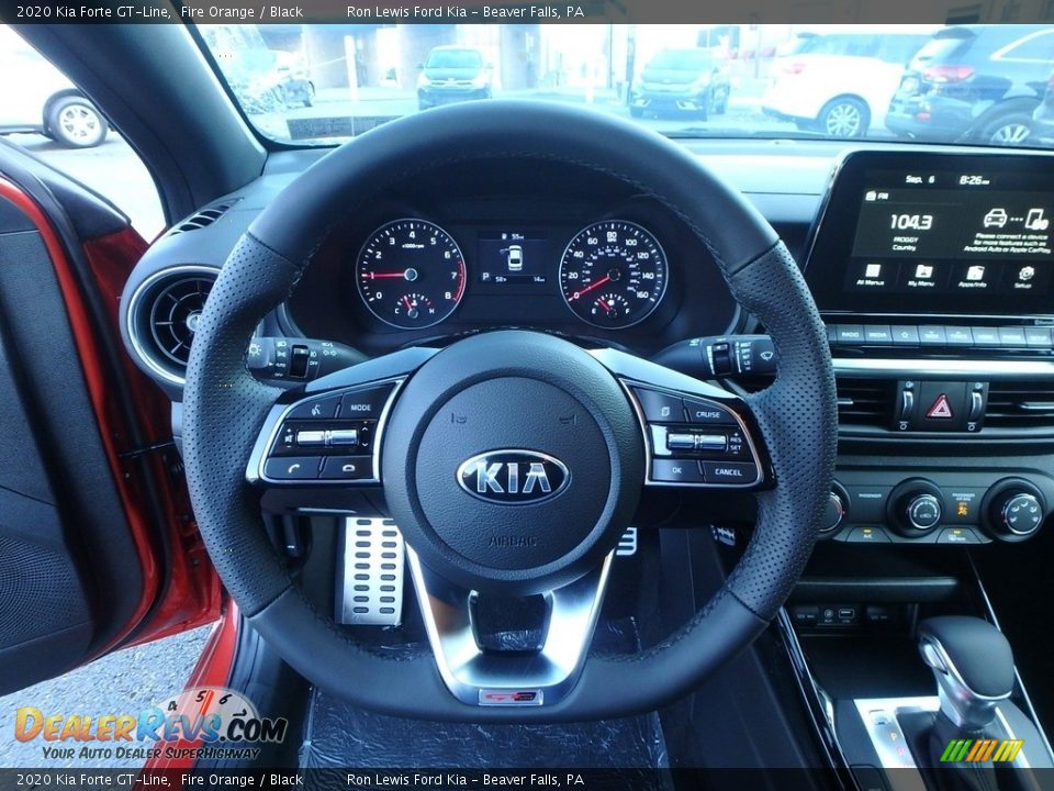2020 Kia Forte GT-Line Steering Wheel Photo #16