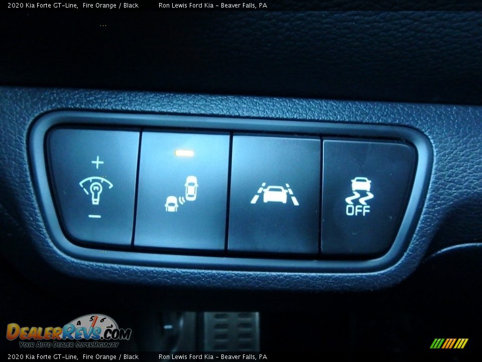 2020 Kia Forte GT-Line Fire Orange / Black Photo #19