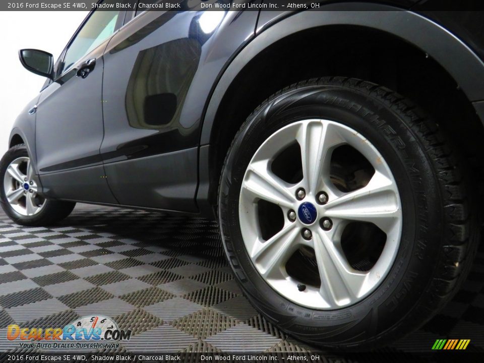 2016 Ford Escape SE 4WD Shadow Black / Charcoal Black Photo #12