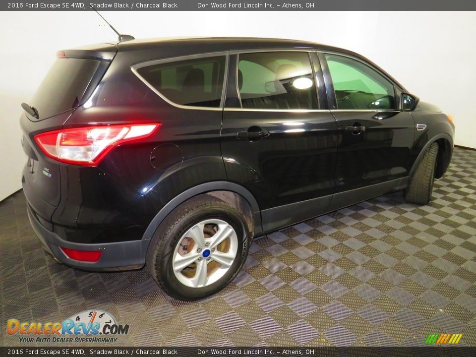 2016 Ford Escape SE 4WD Shadow Black / Charcoal Black Photo #16