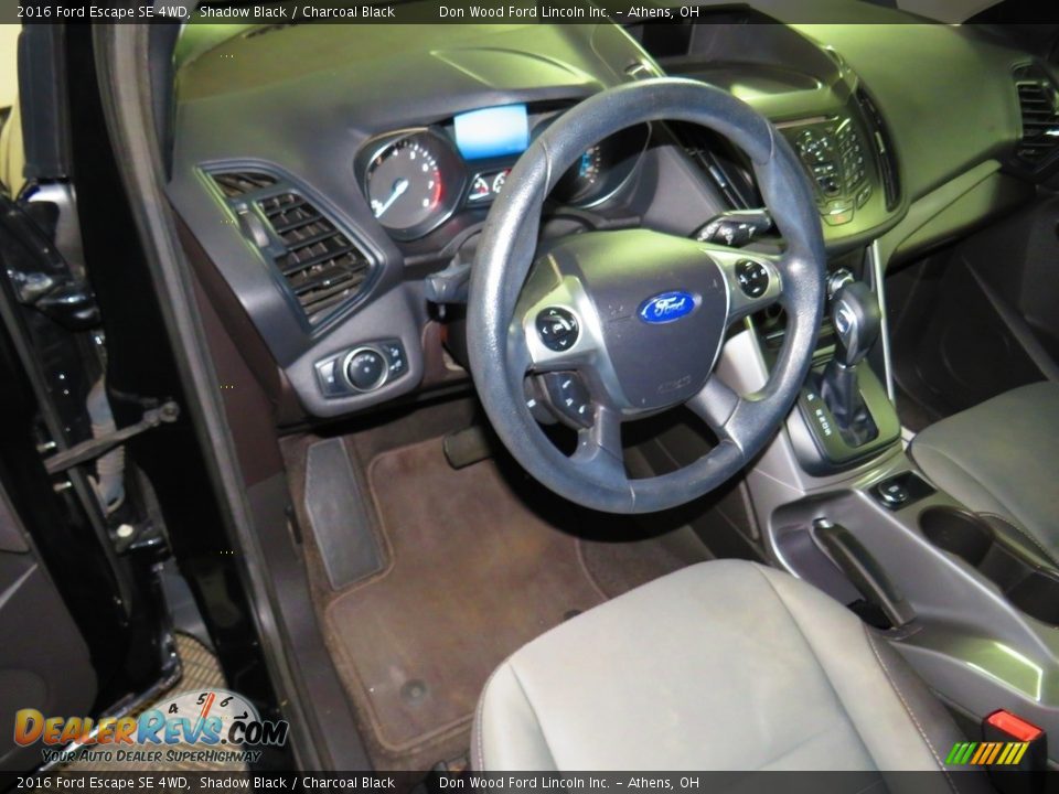 2016 Ford Escape SE 4WD Shadow Black / Charcoal Black Photo #20