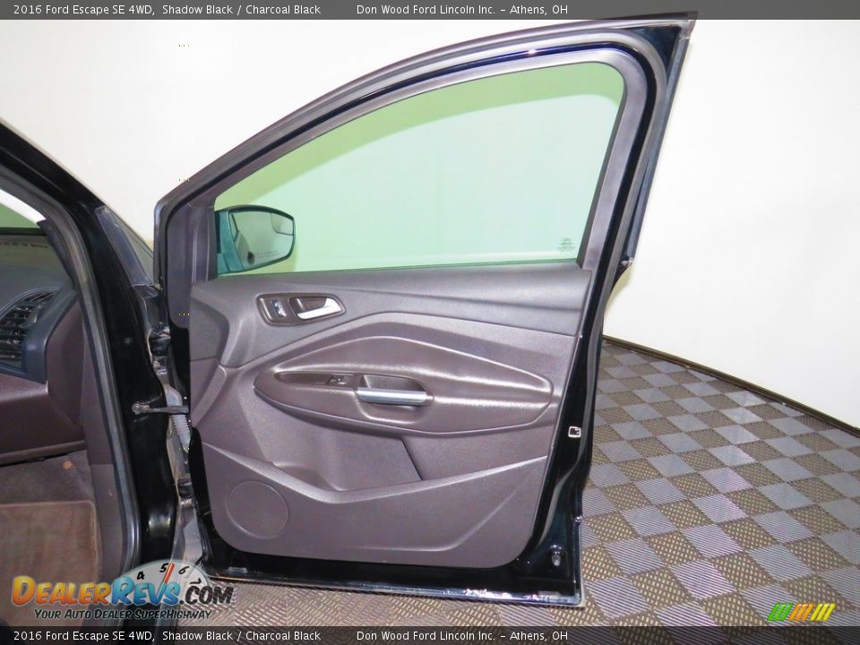 2016 Ford Escape SE 4WD Shadow Black / Charcoal Black Photo #26