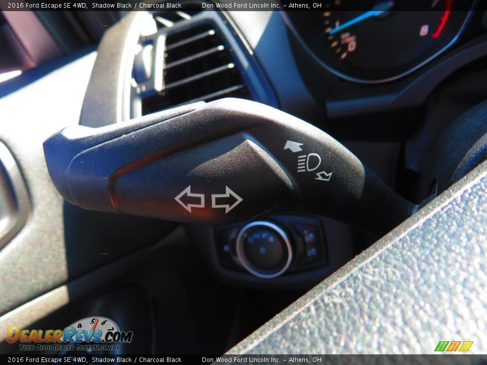2016 Ford Escape SE 4WD Shadow Black / Charcoal Black Photo #31