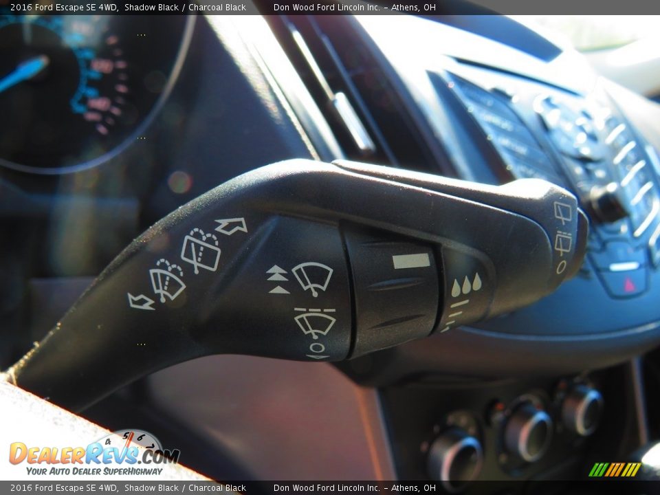 2016 Ford Escape SE 4WD Shadow Black / Charcoal Black Photo #32