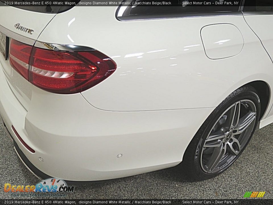 2019 Mercedes-Benz E 450 4Matic Wagon designo Diamond White Metallic / Macchiato Beige/Black Photo #6