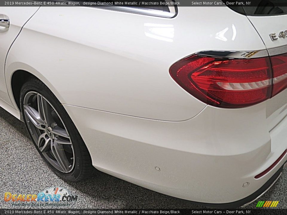 2019 Mercedes-Benz E 450 4Matic Wagon designo Diamond White Metallic / Macchiato Beige/Black Photo #7