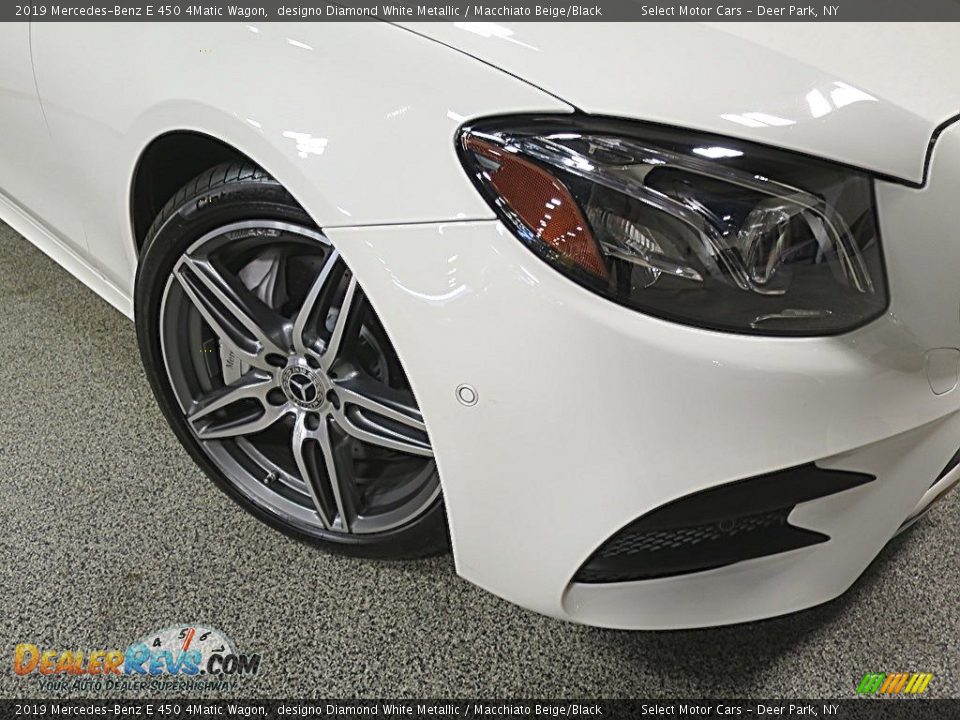 2019 Mercedes-Benz E 450 4Matic Wagon designo Diamond White Metallic / Macchiato Beige/Black Photo #8