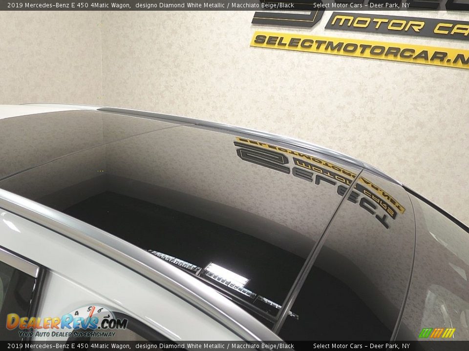 2019 Mercedes-Benz E 450 4Matic Wagon designo Diamond White Metallic / Macchiato Beige/Black Photo #10