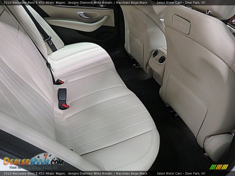 2019 Mercedes-Benz E 450 4Matic Wagon designo Diamond White Metallic / Macchiato Beige/Black Photo #17