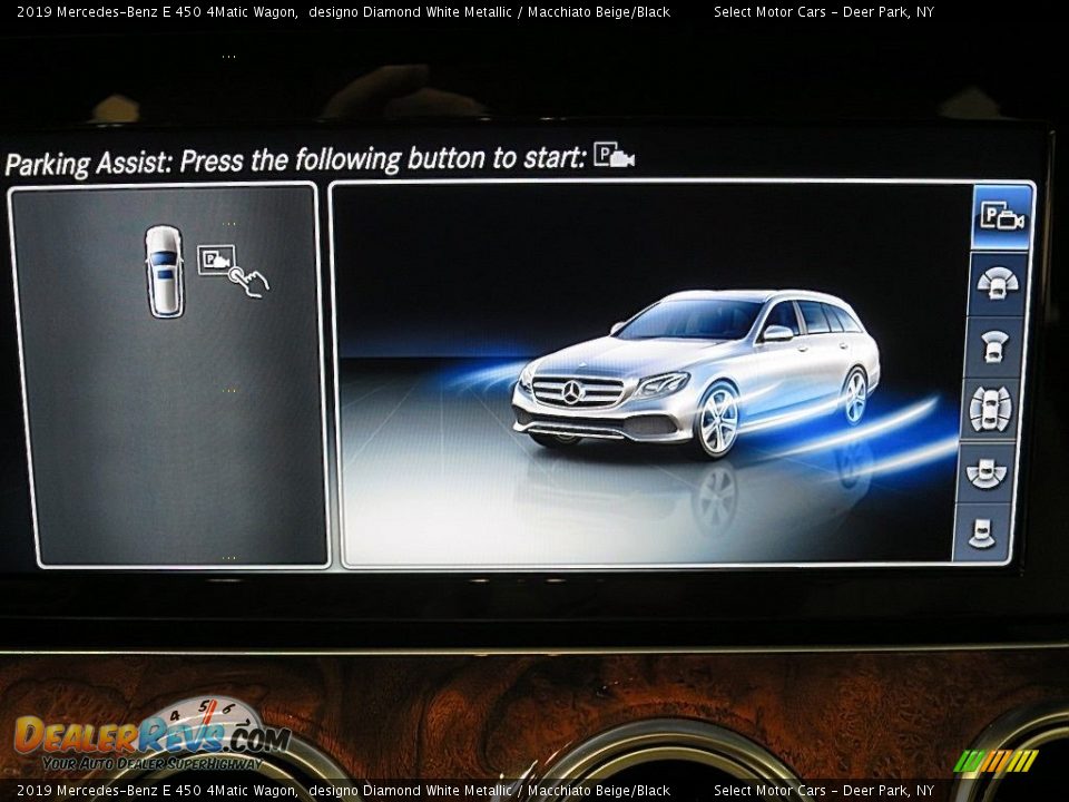 2019 Mercedes-Benz E 450 4Matic Wagon designo Diamond White Metallic / Macchiato Beige/Black Photo #26