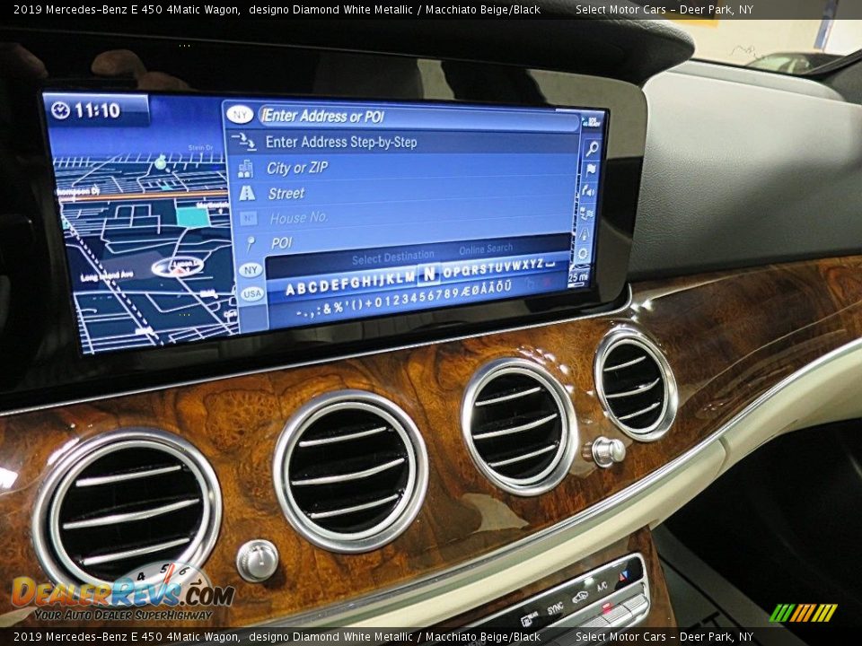 2019 Mercedes-Benz E 450 4Matic Wagon designo Diamond White Metallic / Macchiato Beige/Black Photo #30