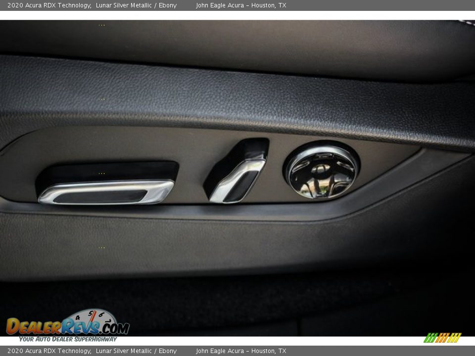 2020 Acura RDX Technology Lunar Silver Metallic / Ebony Photo #13