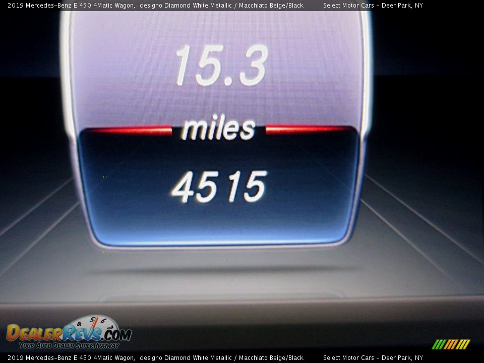 2019 Mercedes-Benz E 450 4Matic Wagon designo Diamond White Metallic / Macchiato Beige/Black Photo #35