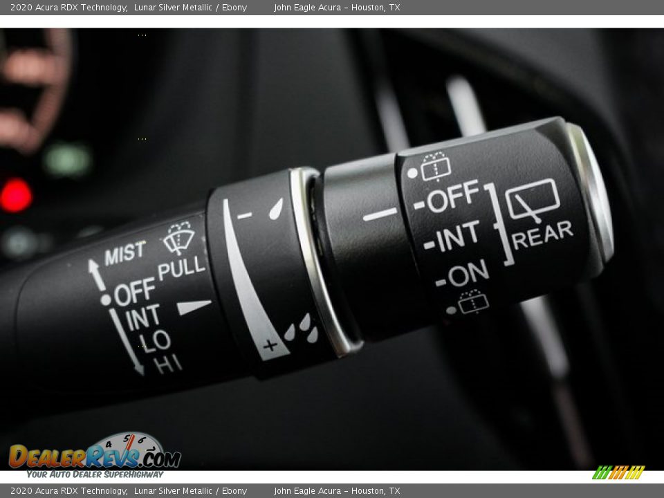 2020 Acura RDX Technology Lunar Silver Metallic / Ebony Photo #34