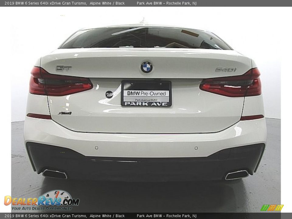 2019 BMW 6 Series 640i xDrive Gran Turismo Alpine White / Black Photo #3