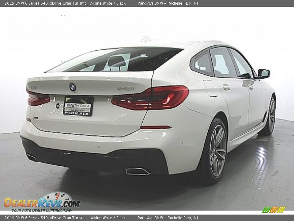 2019 BMW 6 Series 640i xDrive Gran Turismo Alpine White / Black Photo #4