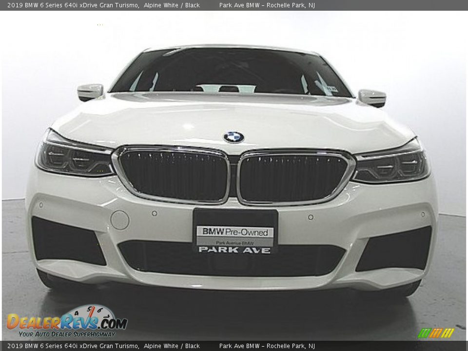 2019 BMW 6 Series 640i xDrive Gran Turismo Alpine White / Black Photo #6