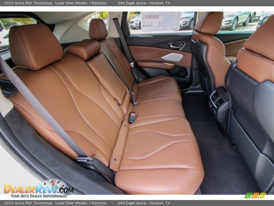 2020 Acura RDX Technology Lunar Silver Metallic / Espresso Photo #22
