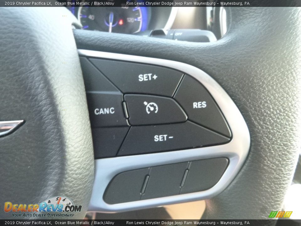 2019 Chrysler Pacifica LX Ocean Blue Metallic / Black/Alloy Photo #19