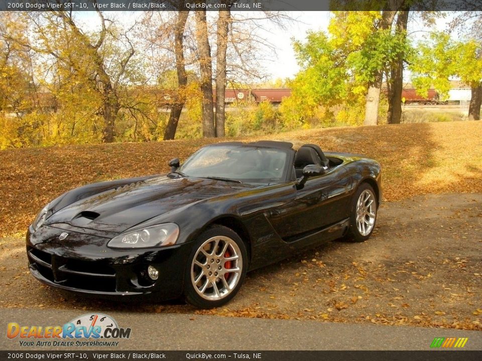 2006 Dodge Viper SRT-10 Viper Black / Black/Black Photo #1