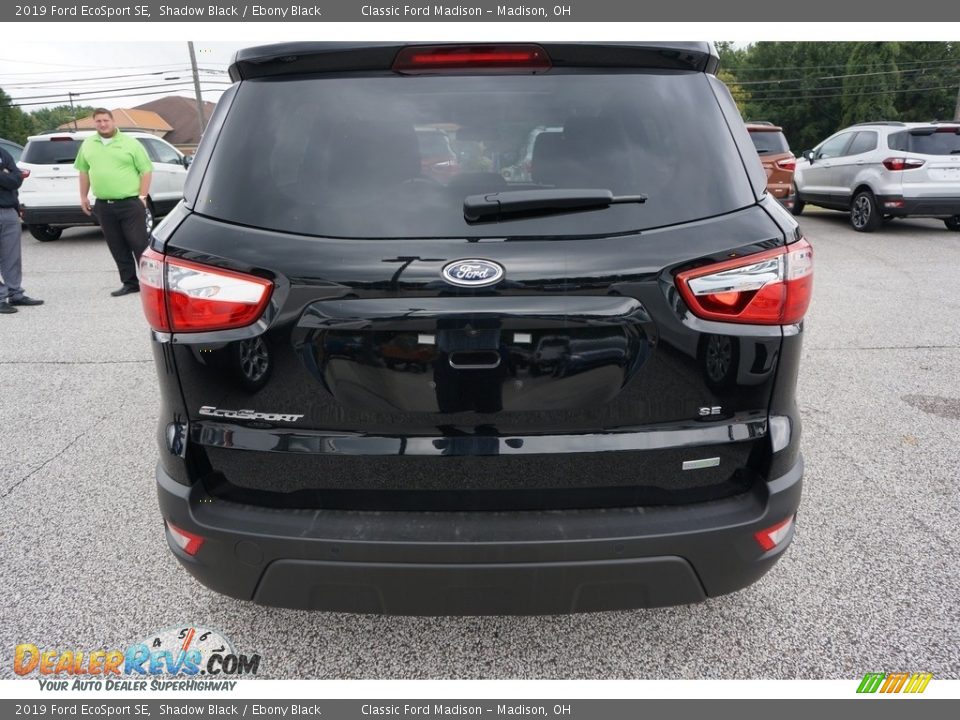2019 Ford EcoSport SE Shadow Black / Ebony Black Photo #3