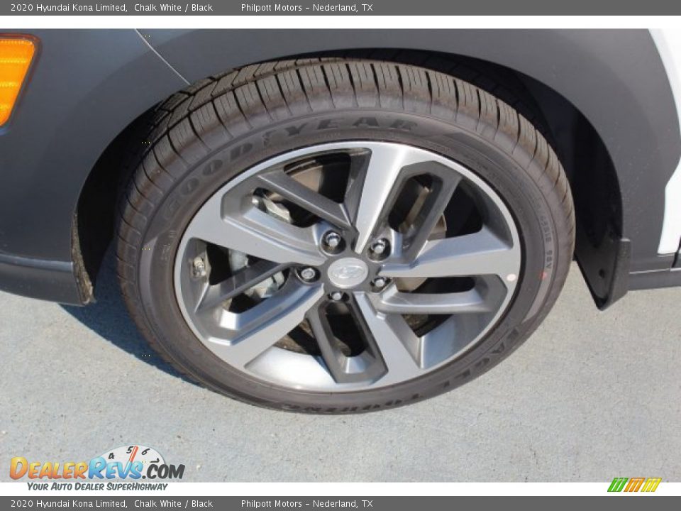 2020 Hyundai Kona Limited Chalk White / Black Photo #5