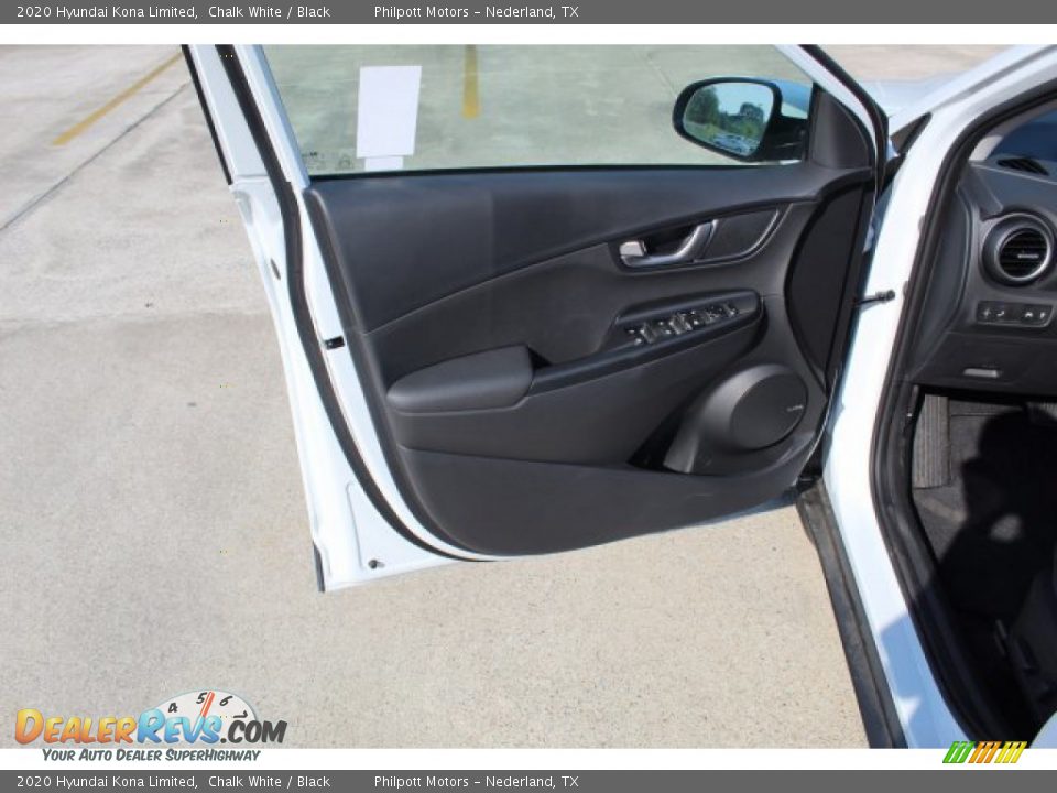2020 Hyundai Kona Limited Chalk White / Black Photo #9