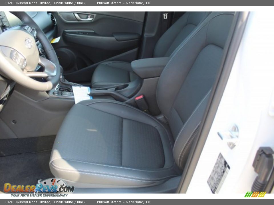 2020 Hyundai Kona Limited Chalk White / Black Photo #10