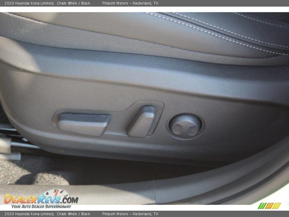 2020 Hyundai Kona Limited Chalk White / Black Photo #11