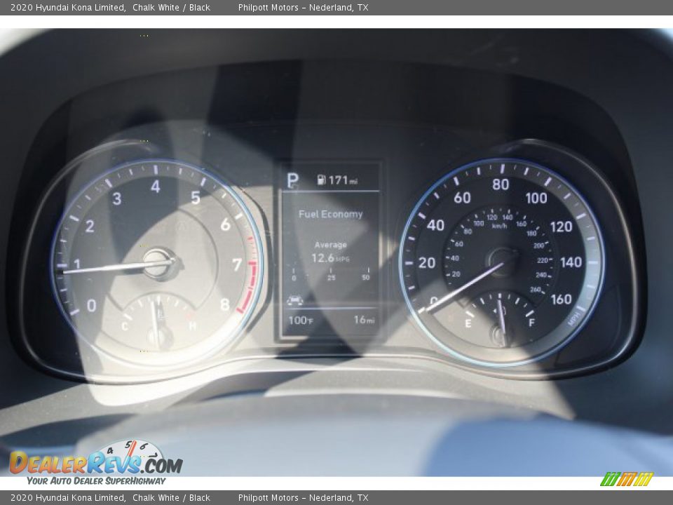 2020 Hyundai Kona Limited Chalk White / Black Photo #14