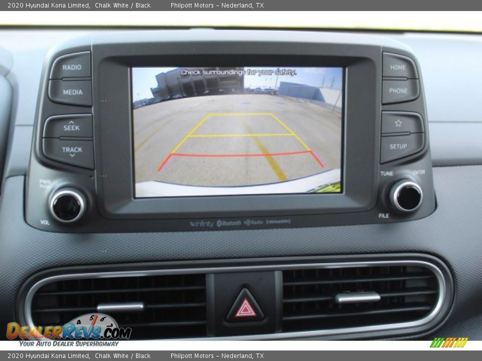 2020 Hyundai Kona Limited Chalk White / Black Photo #19