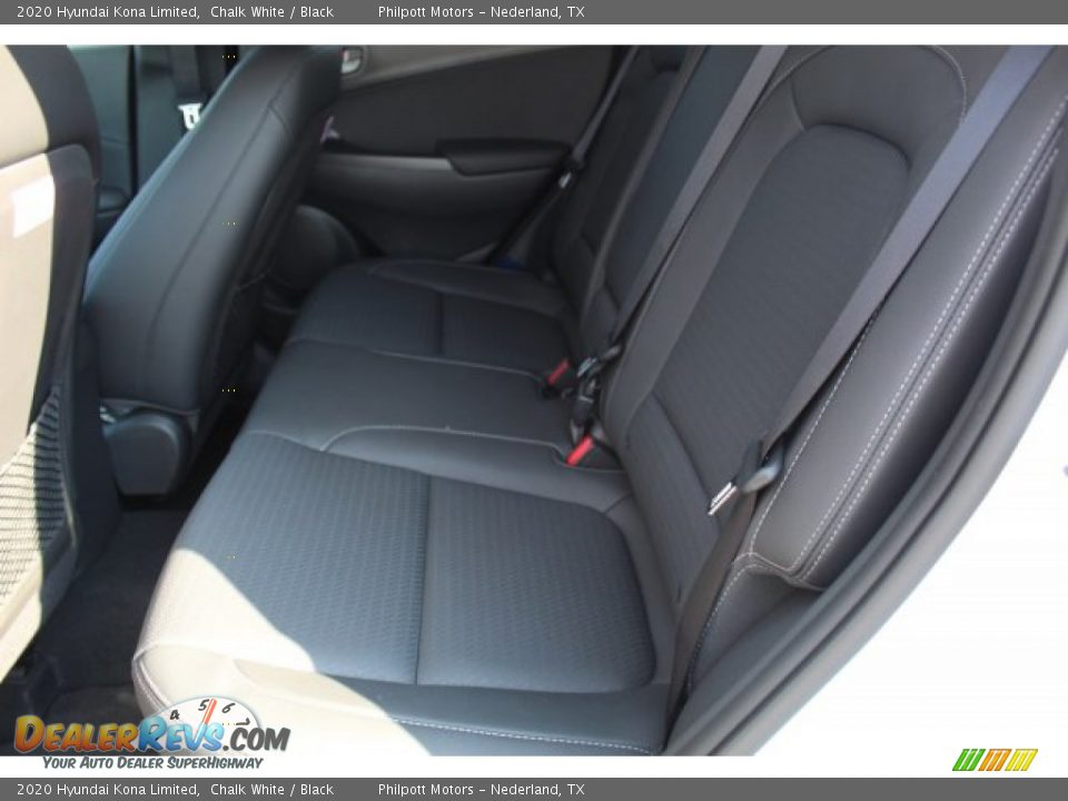 2020 Hyundai Kona Limited Chalk White / Black Photo #21