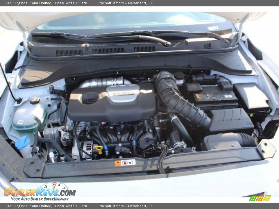 2020 Hyundai Kona Limited Chalk White / Black Photo #25
