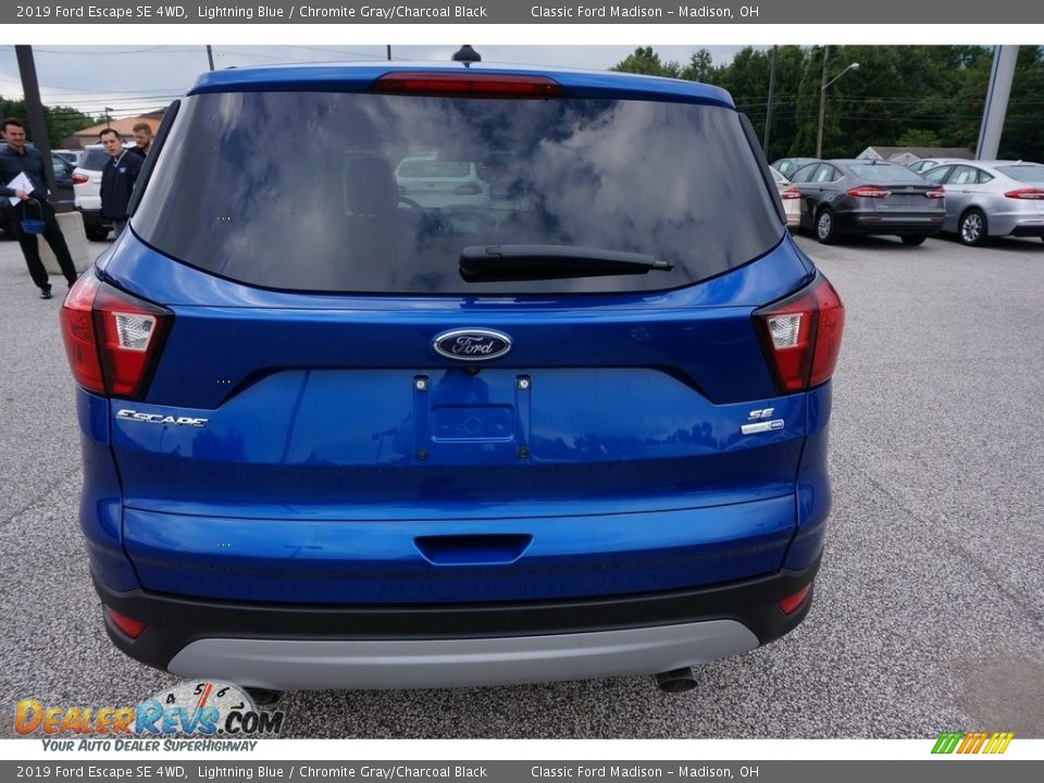 2019 Ford Escape SE 4WD Lightning Blue / Chromite Gray/Charcoal Black Photo #3