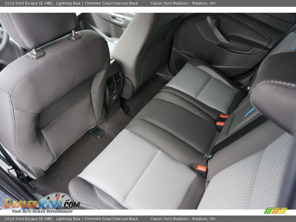 2019 Ford Escape SE 4WD Lightning Blue / Chromite Gray/Charcoal Black Photo #5