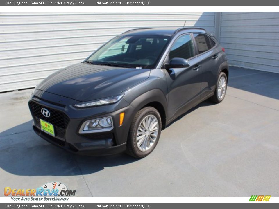 2020 Hyundai Kona SEL Thunder Gray / Black Photo #4
