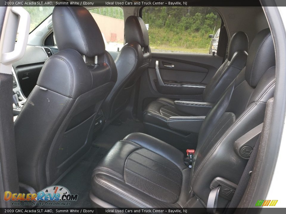 2009 GMC Acadia SLT AWD Summit White / Ebony Photo #3