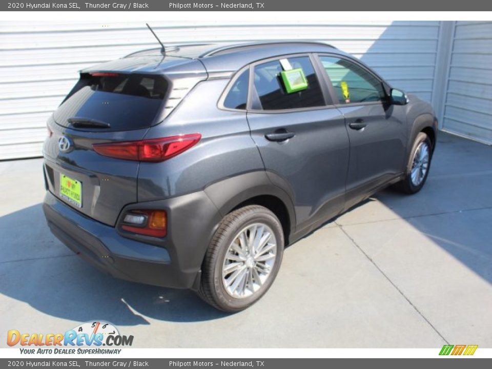 2020 Hyundai Kona SEL Thunder Gray / Black Photo #8