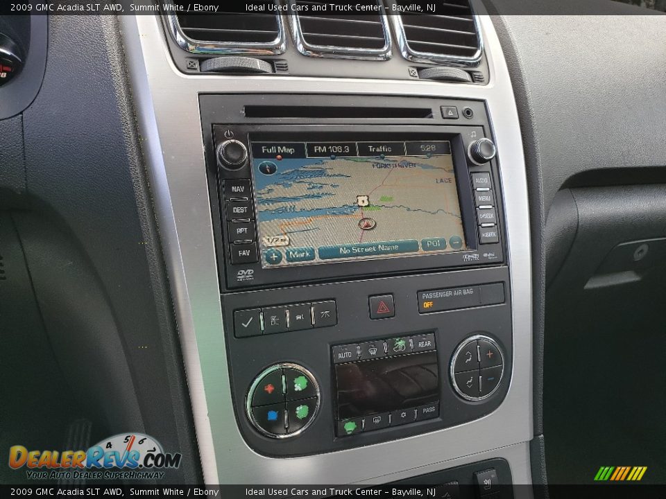 2009 GMC Acadia SLT AWD Summit White / Ebony Photo #4