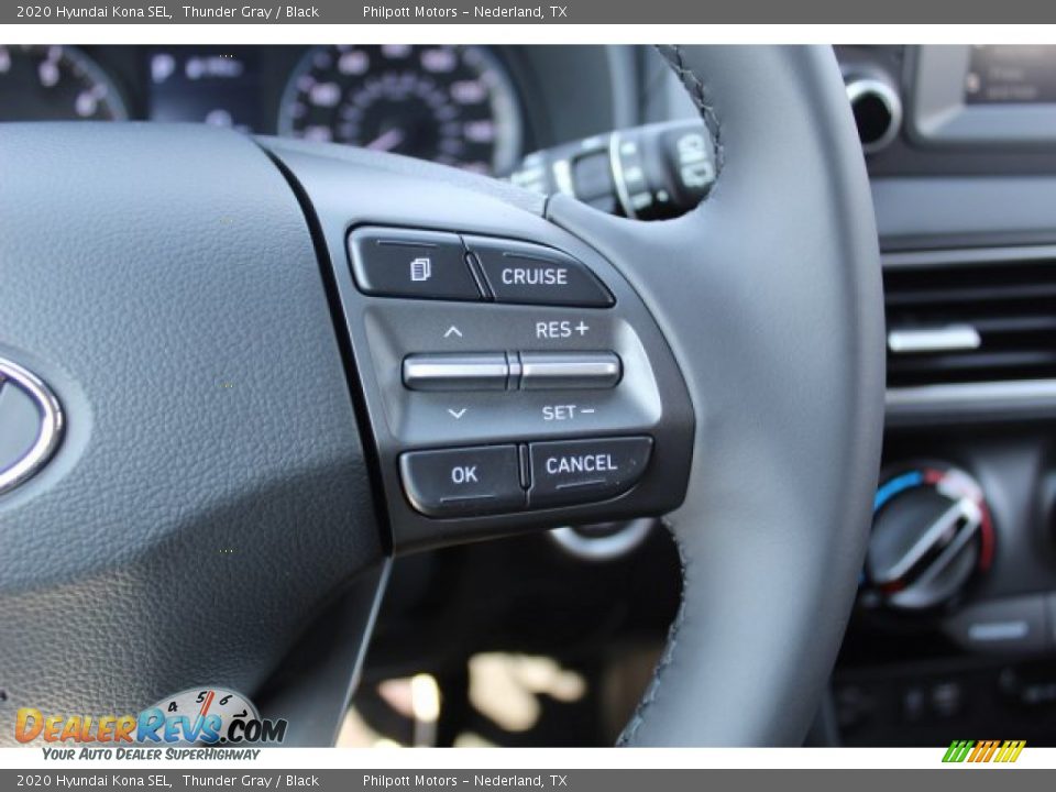 2020 Hyundai Kona SEL Thunder Gray / Black Photo #11