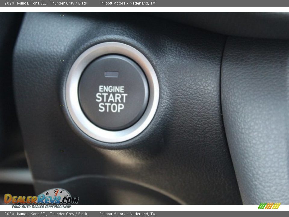 2020 Hyundai Kona SEL Thunder Gray / Black Photo #16