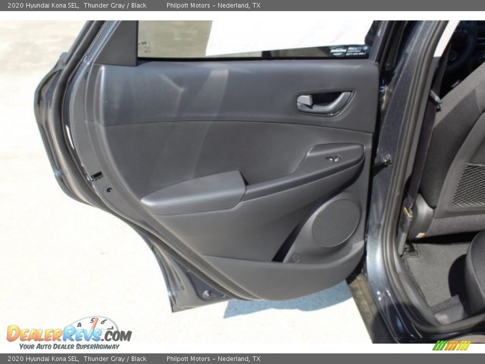 2020 Hyundai Kona SEL Thunder Gray / Black Photo #18