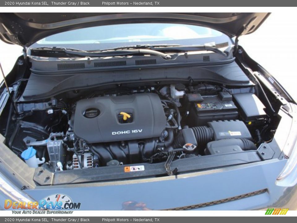 2020 Hyundai Kona SEL Thunder Gray / Black Photo #23