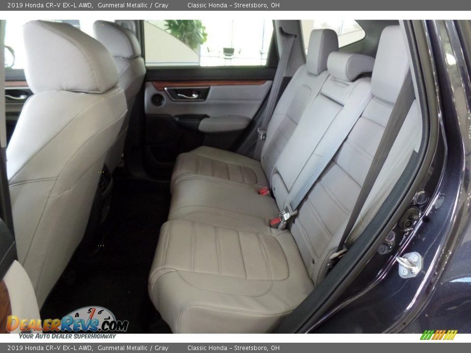 2019 Honda CR-V EX-L AWD Gunmetal Metallic / Gray Photo #9