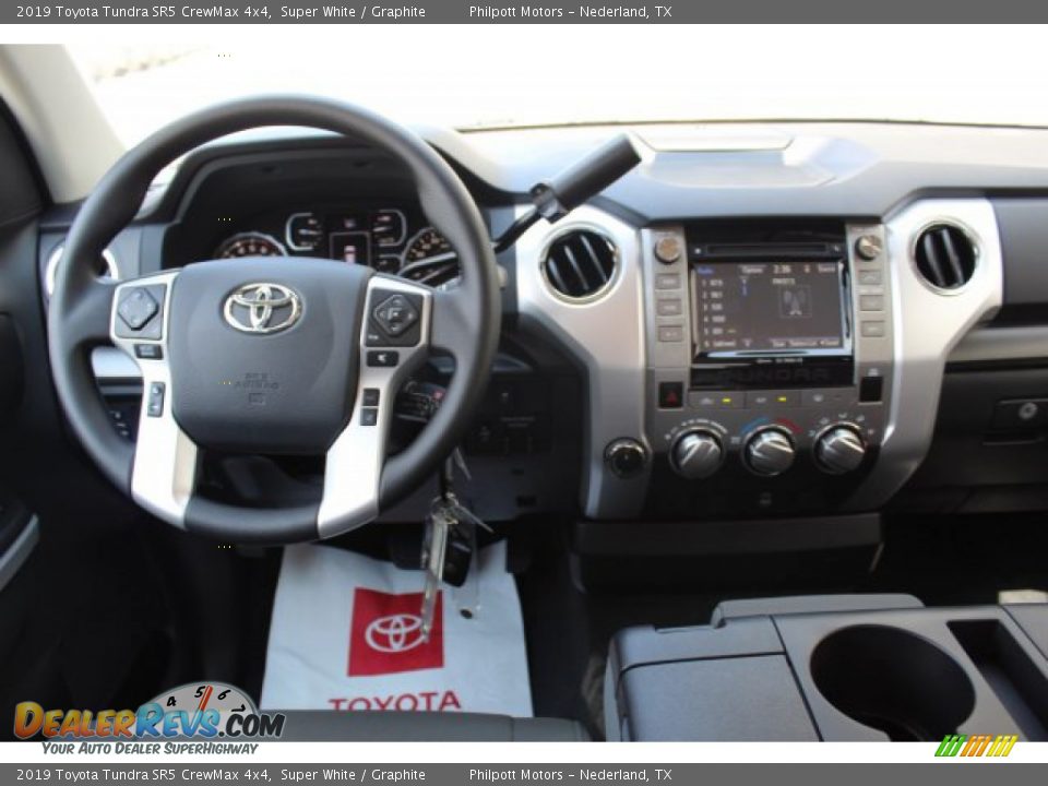 2019 Toyota Tundra SR5 CrewMax 4x4 Super White / Graphite Photo #20