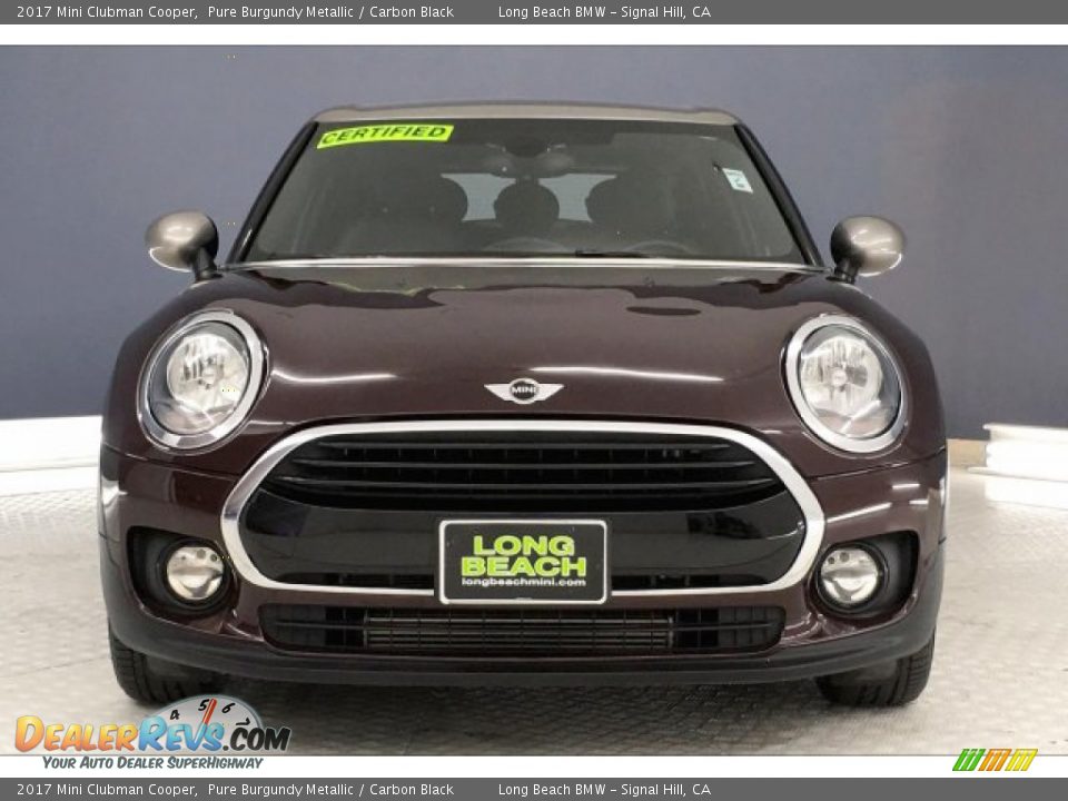 2017 Mini Clubman Cooper Pure Burgundy Metallic / Carbon Black Photo #2