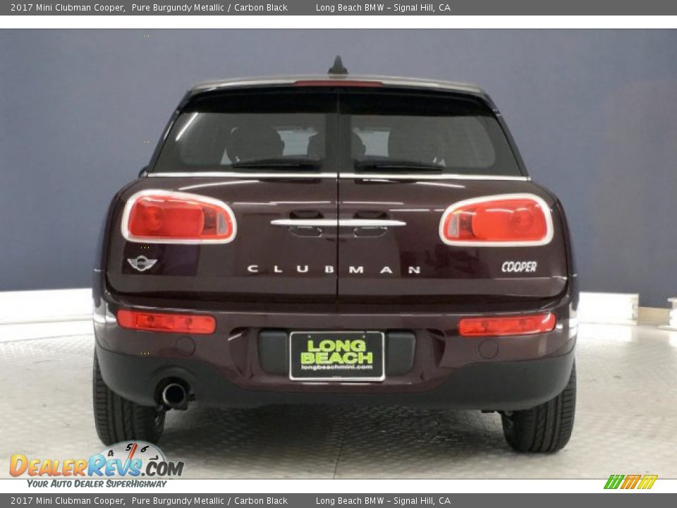 2017 Mini Clubman Cooper Pure Burgundy Metallic / Carbon Black Photo #3