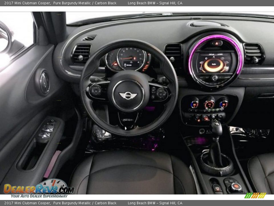 2017 Mini Clubman Cooper Pure Burgundy Metallic / Carbon Black Photo #4