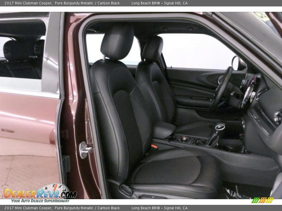 2017 Mini Clubman Cooper Pure Burgundy Metallic / Carbon Black Photo #6
