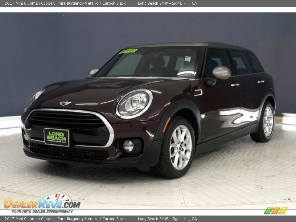 2017 Mini Clubman Cooper Pure Burgundy Metallic / Carbon Black Photo #12